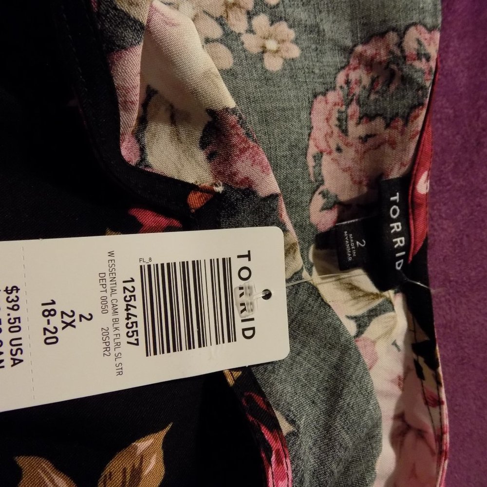 Torrid Essential Cami with Adjustable Straps - Picture 3 of 6